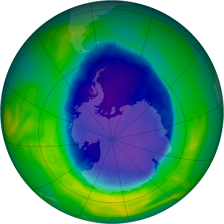 Ozone Map 2002-09-17